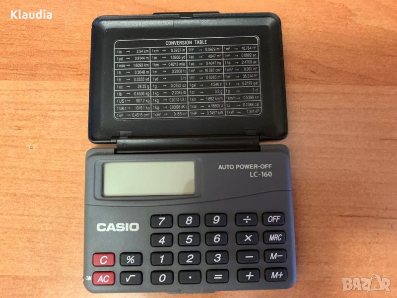 Джобен калкулатор Casio LC-160, снимка 1