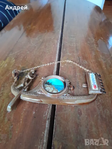 Стар сувенирен термометър #13, снимка 1