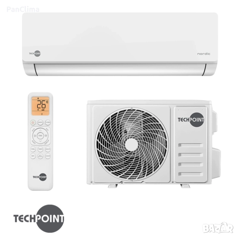 Инверторен климатик TechPoint NPT 12 X-PRO NORDIC, снимка 1