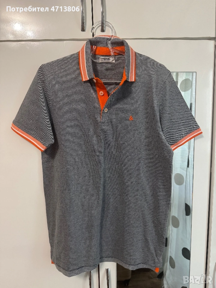 Jack & Jones мъжка тениска / поло, размер S, снимка 1