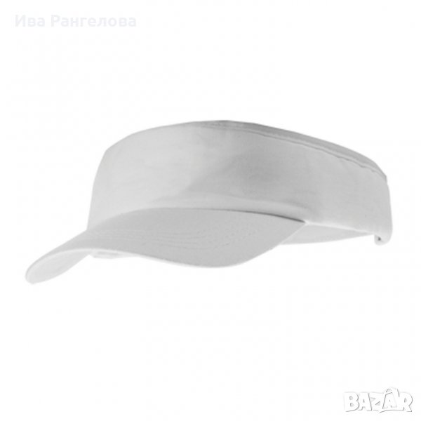 Памучна козирка, Бяла, снимка 1