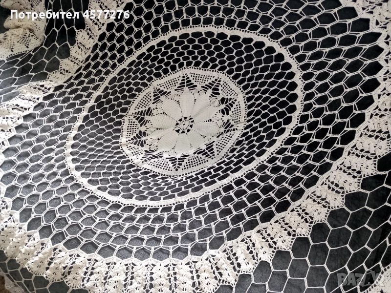 Плетена покривка, снимка 1