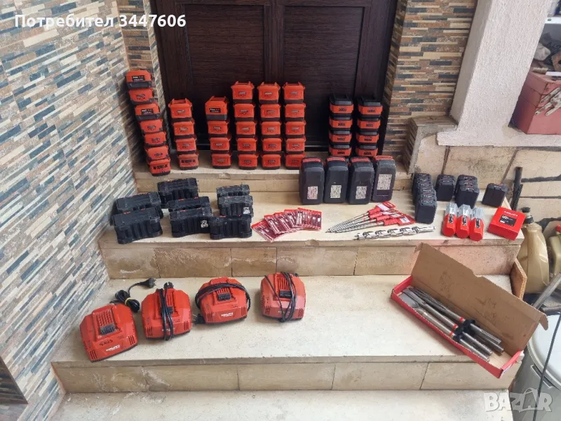 Hilti B22 , B36 , B12 , Nuron батерия / батерии и зарядно/зарядни, снимка 1