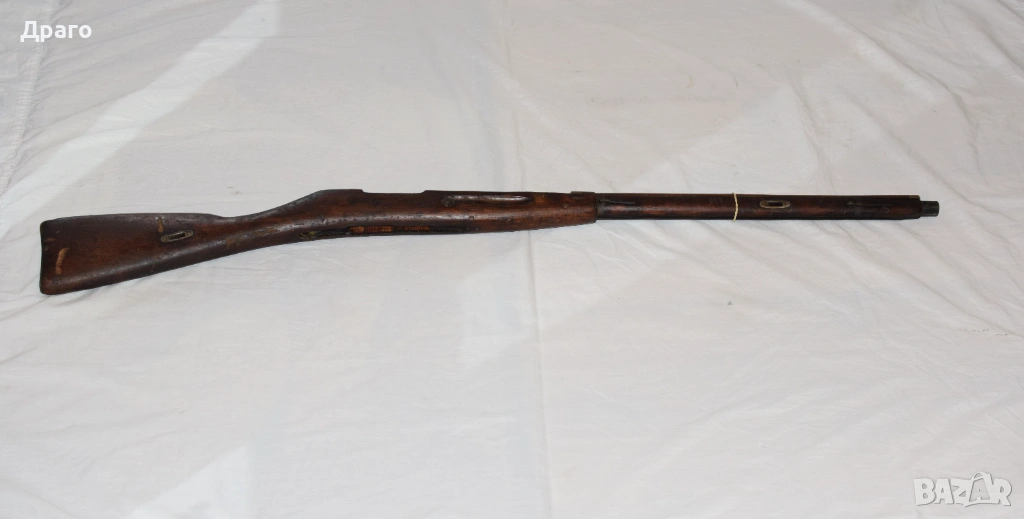 Приклад за пушка Мосин Нагант М91 драгунска, снимка 1