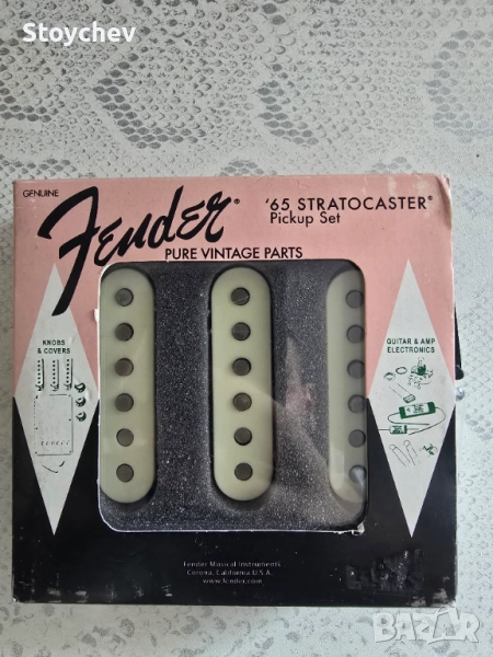 Адаптери за китара Fender Pure Vintage '65 Stratocaster, снимка 1
