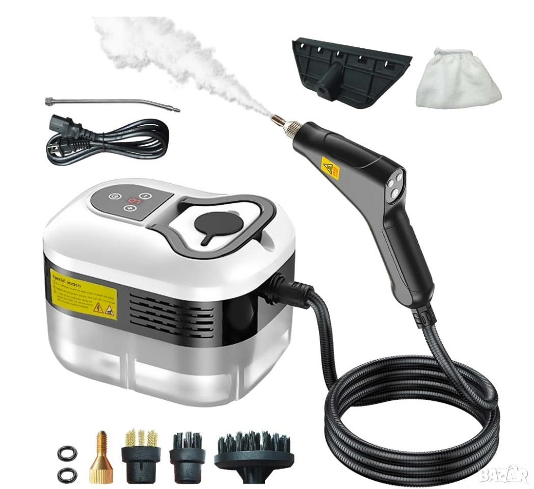 Парочистачка с Високо Налягане 4.5 Bar и Тъч Контрол, Hombasing 2500W , снимка 1