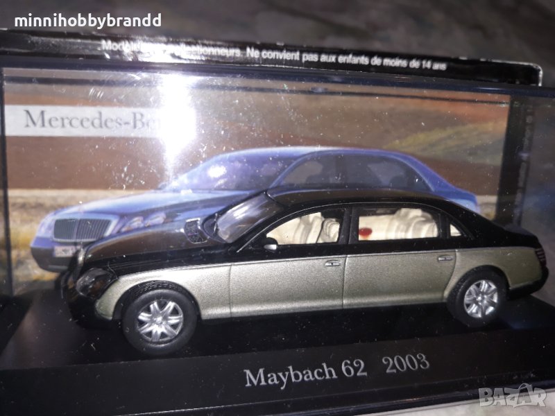 Maybach 62 2003.1.43 Limuosine. top  top  Rare  model., снимка 1