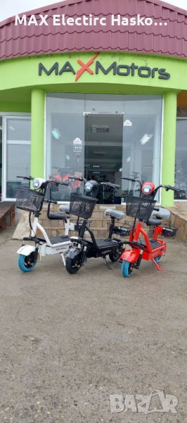 Детски електрически скутери Мини Harley MaxMotors 350W 48V/12AH, снимка 1