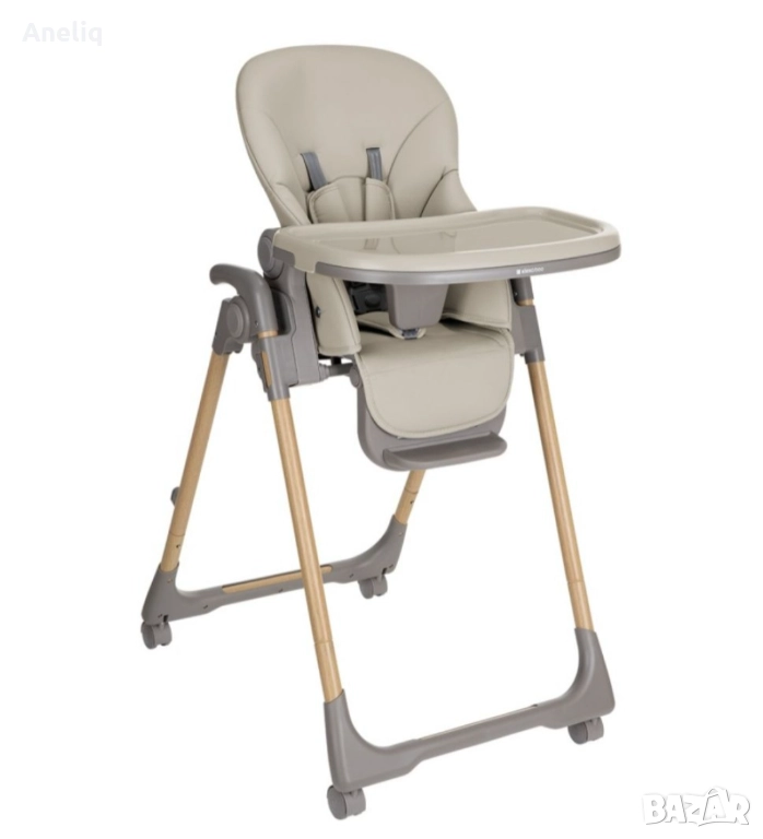 Стол за хранене KikkaBoo - Olive, Beige, снимка 1