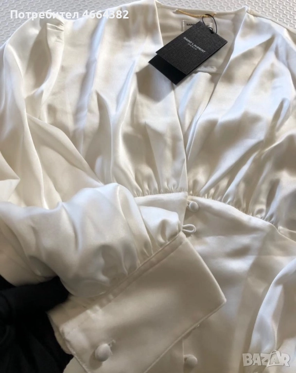 Ризка YSL от сатен, снимка 1