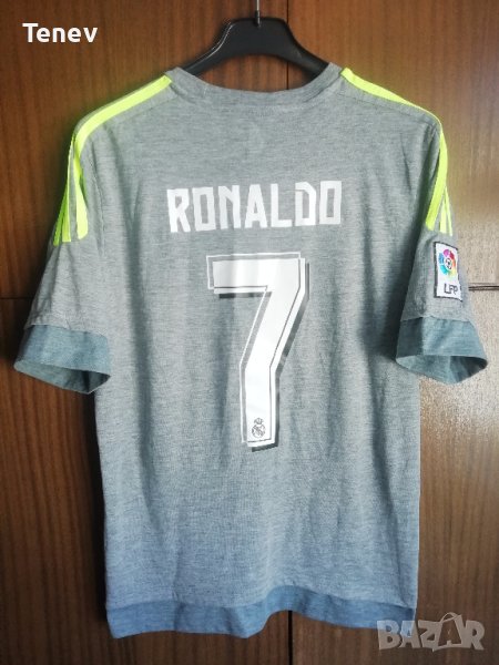 Real Madrid Cristiano Ronaldo Adidas оригинална фланелка тениска размер М Реал Мадрид Роналдо , снимка 1