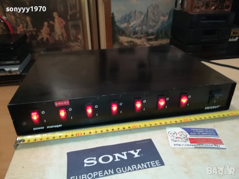 VOLTCRAFT POWER MANAGER-ВНОС GERMANY LNV1808231702, снимка 1