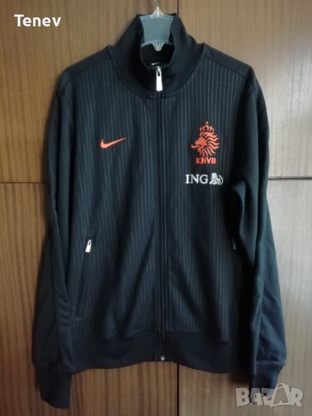 Netherlands Nike оригинално черно мъжко горнище Нидерландия, снимка 1