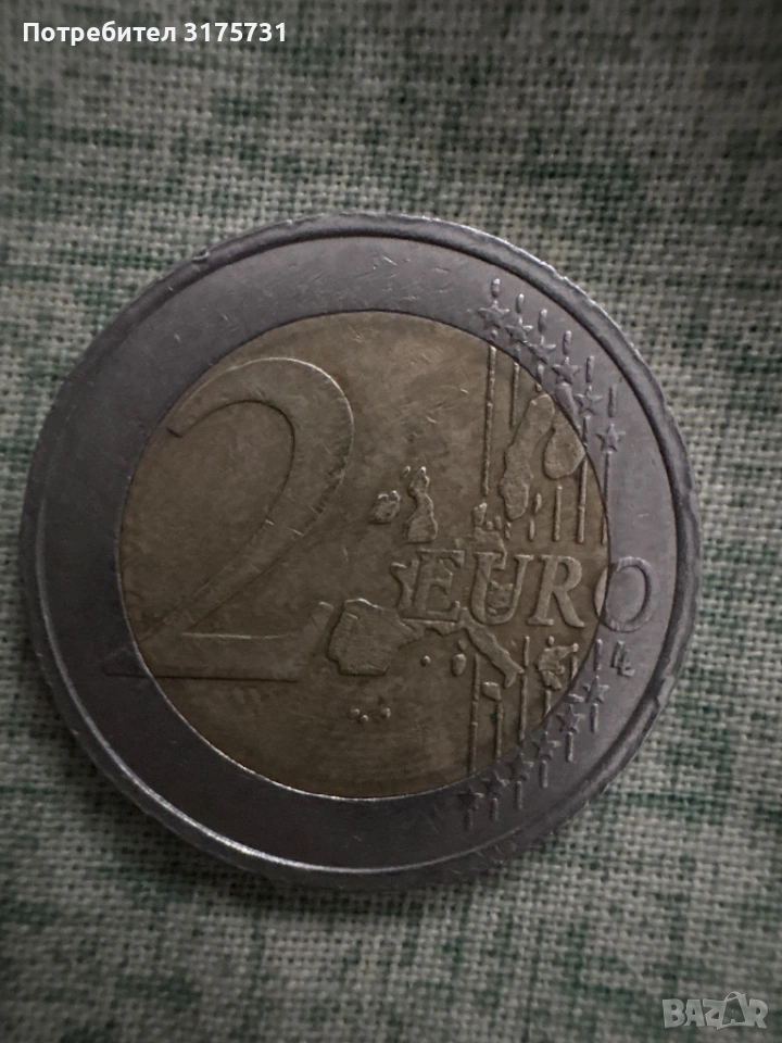 2 Evro 1999 France Edna ot nay redkite moneti , снимка 1
