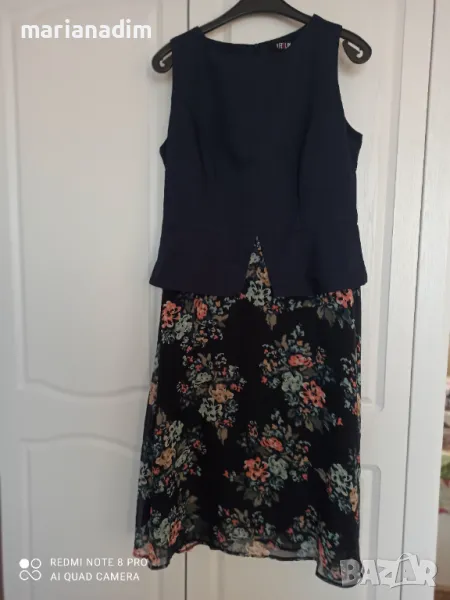 Рокля с пеплум, снимка 1