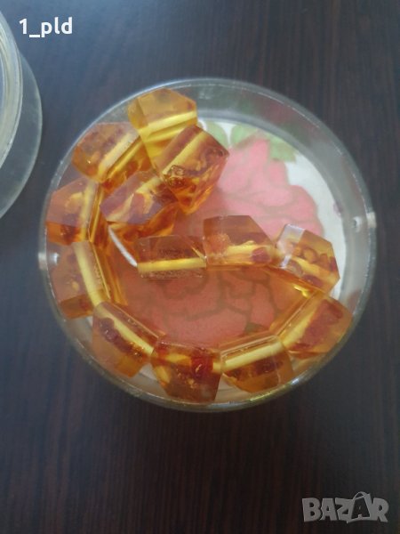 Нова руска гривна кехлибар, снимка 1