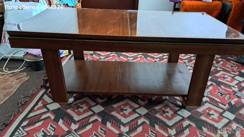 Ниска маса за хол разтегателна, снимка 1