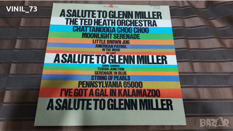 The Ted Heath Orchestra – A Salute To Glenn Miller, снимка 1