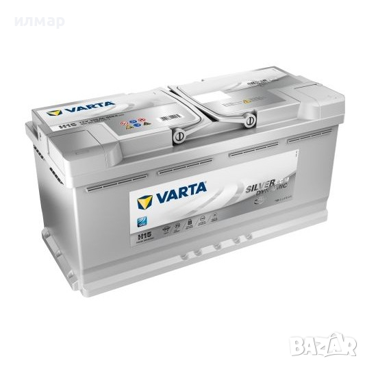 Акумулатор VARTA SILVER dynamic AGM -105 Ач /950 А, снимка 1