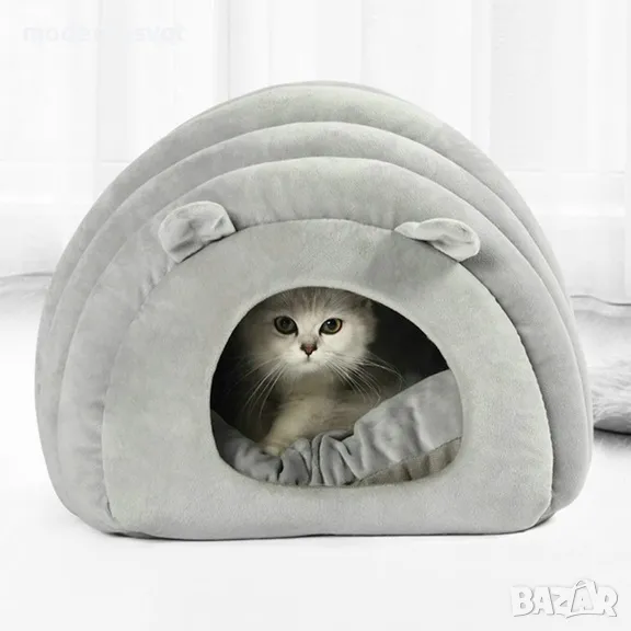 Къща легло за куче или коте Буба с уши, снимка 1