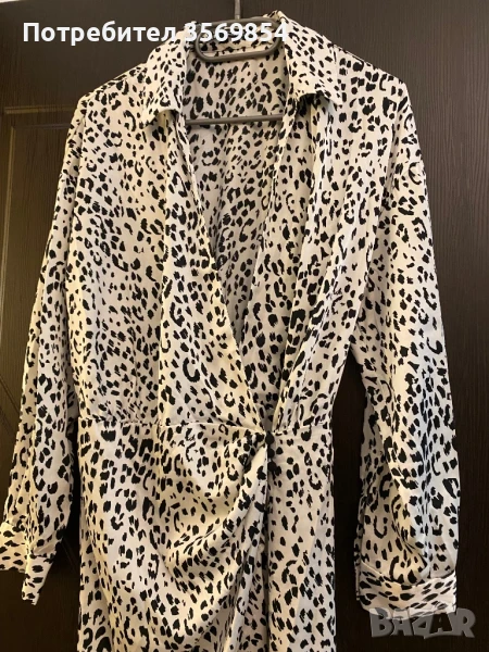 Сатенена рокля Zara, снимка 1