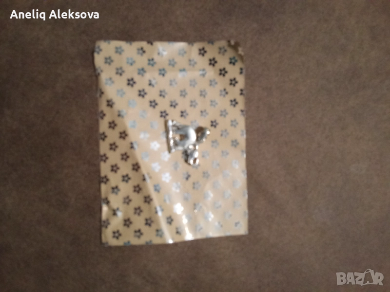 Продавам сребърна висулка слонче, снимка 1