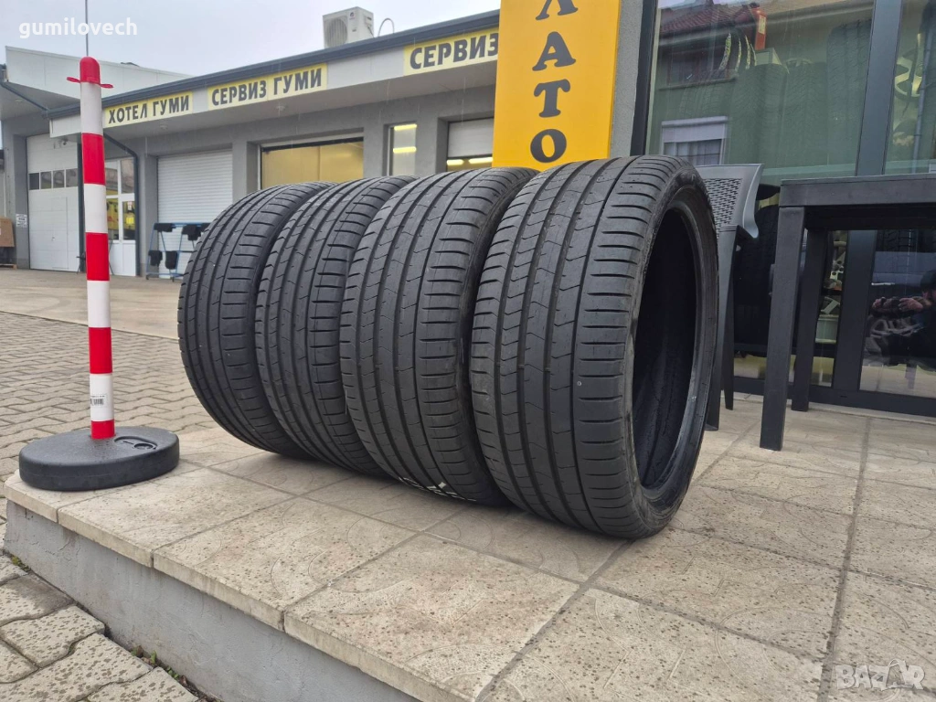 4бр. Летни гуми спорт пакет 225/40/19 255/35/19 Pirelli P-Zero RunFlat, снимка 1