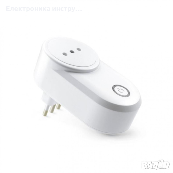 Контакт TUYA Smart Power Plug, Интелигентен, WiFi, 220-240 V, 16 A, Съвместим с AndroidiOS, снимка 1