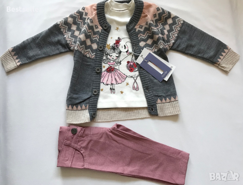 Бебешки Комплект от 3 части-9мес., снимка 1