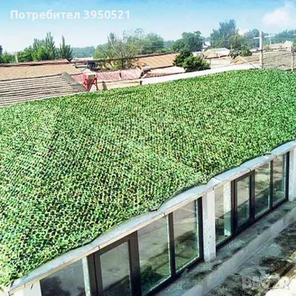 Камуфлажна Тента, Мрежа за сянка, Сенник, камуфлаж 2х3, 3х3, 3х5, 3х6, снимка 1