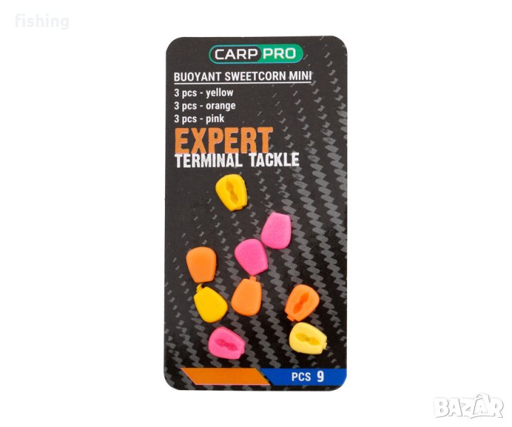 Изкуствена плаваща царевица микс Carp Pro 9 бр., снимка 1