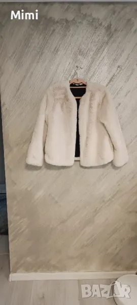 палто M/L екрю, снимка 1