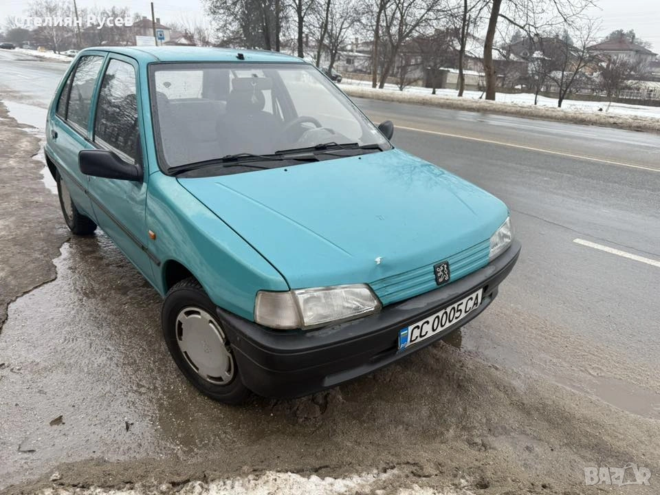 peugeot 106 1.2  59кс работна малка кола - цена 770 евро или 1 505,99лева  БЕЗ БАРТЕР   дава се с ху, снимка 1