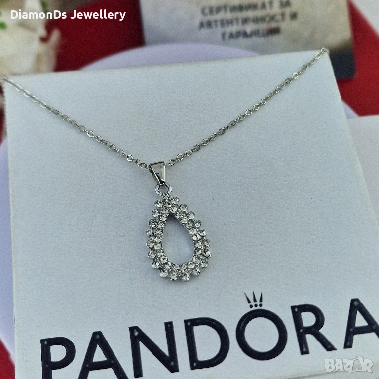 Колие „Кристална сълза“ 💧✨, снимка 1