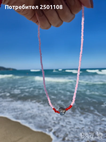 Чокър колие със сърце, снимка 1