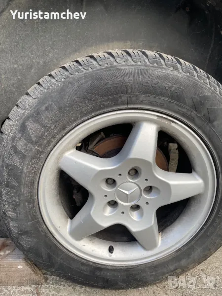 Джанти с зимни гуми ML270, снимка 1