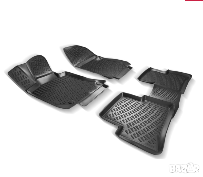 Гумени стелки RizLine за Mercedes GLK 2008-2015, снимка 1