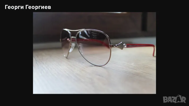 Оригинални маркови дамски слънчеви очила BVLGARI, снимка 1