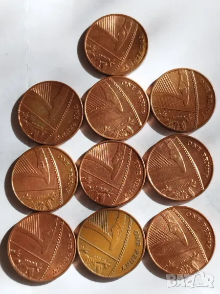 Пълен лот от 1пени 2008-2017г., снимка 1