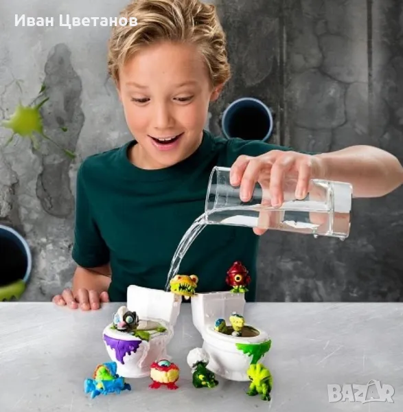 Flush Force,тоалетна чиния с фигурка изненада, снимка 1