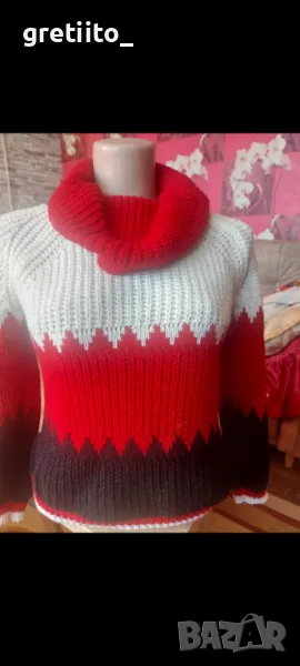 Красив пуловер поло, снимка 1