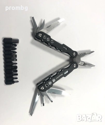 мултифункционален инструмент, клещи, 25 ч, битове, остриета, Германия, снимка 11 - Клещи - 34814592