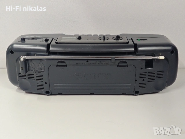FM радио касетофон SONY CFS-200L, снимка 6 - Радиокасетофони, транзистори - 53530773
