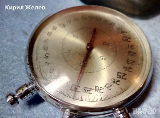 СЛАВА 20 КАМНЕЙ СДЕЛАНО в СССР Стар ГОЛЯМ ПРОФЕСИОНАЛЕН РУСКИ СПОРТЕН ХРОНОМЕТЪР РЯДЪК МОДЕЛ 11313, снимка 13 - Антикварни и старинни предмети - 48288558