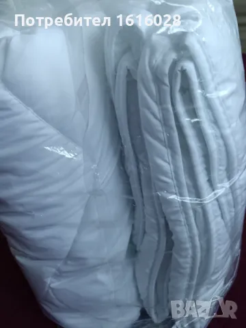 Нов спален комплект + олекотена завивка + възгавница., снимка 6 - Спално бельо - 49143201