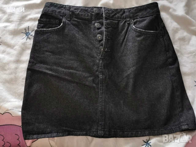 къса дънкова пола