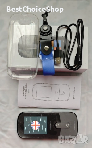 W09 PRO – Интелигентен AI гласов преводач (за пътуване, бизнес, обучение), снимка 5 - Друга електроника - 53262363