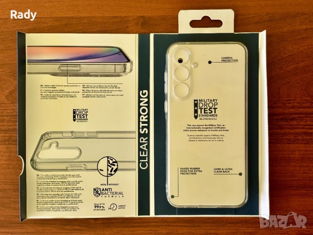 Калъфче за Samsung A55, прозрачно - Ново, снимка 2 - Калъфи, кейсове - 53616037