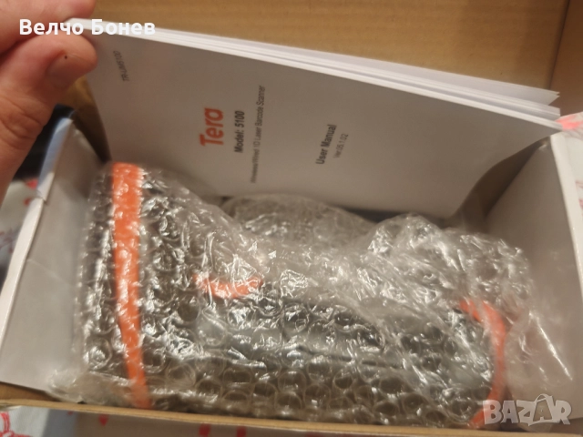 Продавам нов безжичен баркод четец Tera 5100, снимка 2 - Друга електроника - 52971979