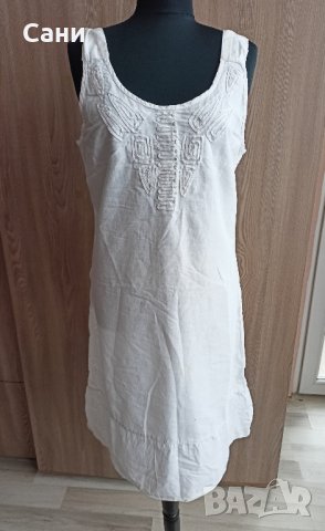 Бяла рокля, снимка 1 - Рокли - 44458598